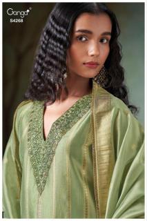 Ganga jasmira 4268 Ladies dress materials wholesalers in Hyderabad