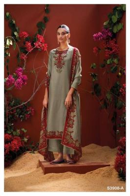 Ganga mystara 3908 Dress materials manufacturer in Hyderabad