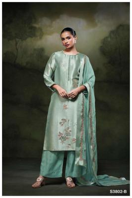 Ganga treta 3802 Wholesale dress material suppliers in Kolkata