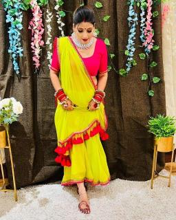 GC beautiful lace Wholesale saree market in India