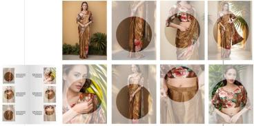 Hypnotex 1 minute ready to wear Wholesale sarees in Kolkata