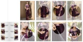 Hypnotex 1 minute ready to wear Wholesale sarees in Kolkata