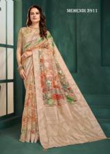Hypnotex mehndi Wholesale sarees online