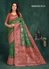 Hypnotex mehndi Wholesale sarees online