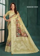 Hypnotex mehndi Wholesale sarees online