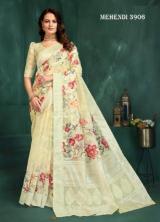 Hypnotex mehndi Wholesale sarees online