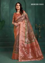Hypnotex mehndi Wholesale sarees online