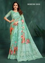 Hypnotex mehndi Wholesale sarees online