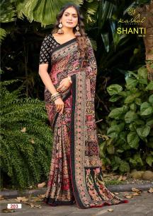 Kashvi shanti vol 2 Saree wholesale suppliers in Mumbai