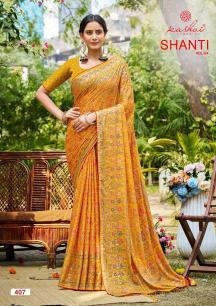 Kashvi shanti vol 4 Best saree wholesalers in Mumbai