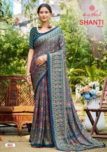 Kashvi shanti vol 4 Best saree wholesalers in Mumbai