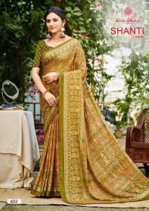 Kashvi shanti vol 4 Best saree wholesalers in Mumbai