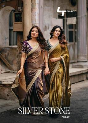 Kashvi silver stone vol 27 Printed sarees wholesale market in Mumbai
