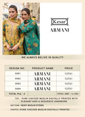 Kesar armani Latest dress materials in Pune