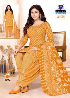 Lassa aalia vol-10 Fancy dress materials wholesale