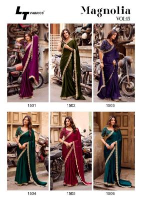 Lt fashions magnolia vol 15 Saree wholesale market in Mumbai with price