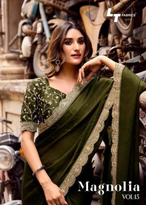 Lt fashions magnolia vol 15 Saree wholesale market in Mumbai with price