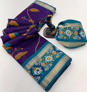 Malhar bomkai-ikkat Saree wholesale online