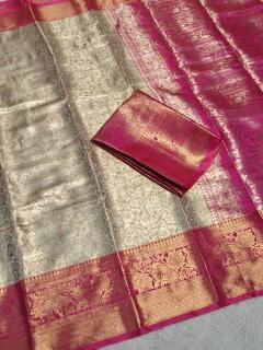 Malhar kanchipuram silk Saree wholesale market in Delhi