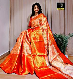 Malhar kanjivaram silk Saree suppliers in Delhi