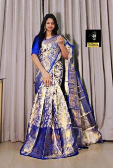 Malhar kanjivaram silk Saree suppliers in Delhi