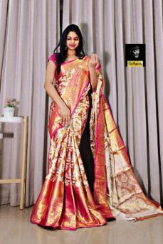 Malhar kanjivaram silk Saree suppliers in Delhi