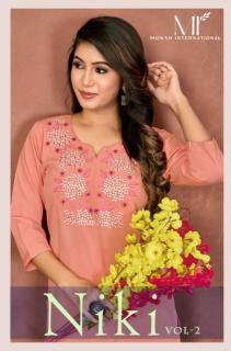Moksh international niki vol 2 Kurti manufacturers in Kolkata
