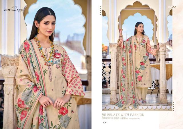 Mumtaz arts hello sunshine Dress materials wholesalers in ahmedabad