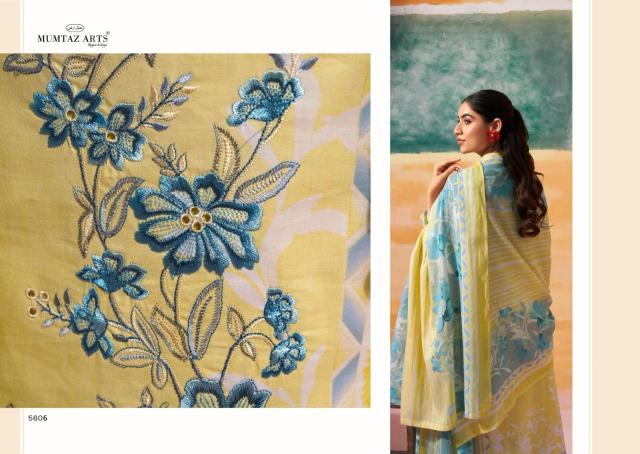 Mumtaz arts vintage pastel Wholesale Dress materials supplier in ahmedabad