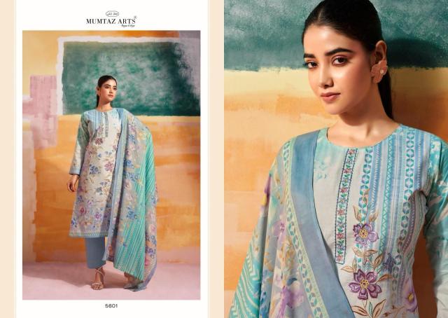 Mumtaz arts vintage pastel Wholesale Dress materials supplier in ahmedabad