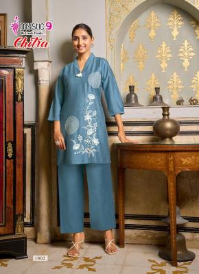 Mystic9 chitra vol 1 coord set Wholesale kurti manufacturers in Mumbai