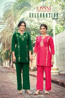 Ossm celebrations vol 2 Surat Kurti wholesale online