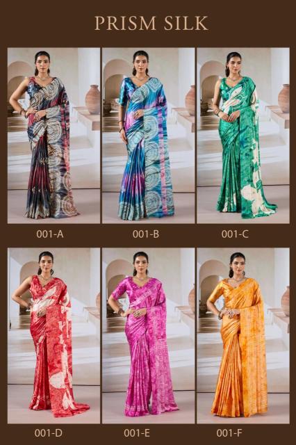 Prism Silk 001 A To F Buy sarees in bulk for business