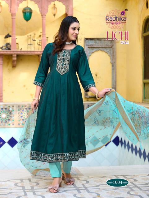 Radhika lifestyle lichi vol 1 Kurti manufacturers in hydrabad