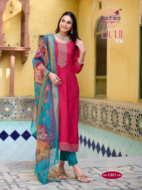 Radhika lifestyle lichi vol 1 Kurti manufacturers in hydrabad