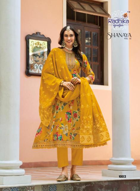 Radhika lifestyle shanaya vol 1 Designer Kurtis in Bangalore