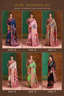 Rajtex pure kashmiri - 02 Saree wholesale price in India