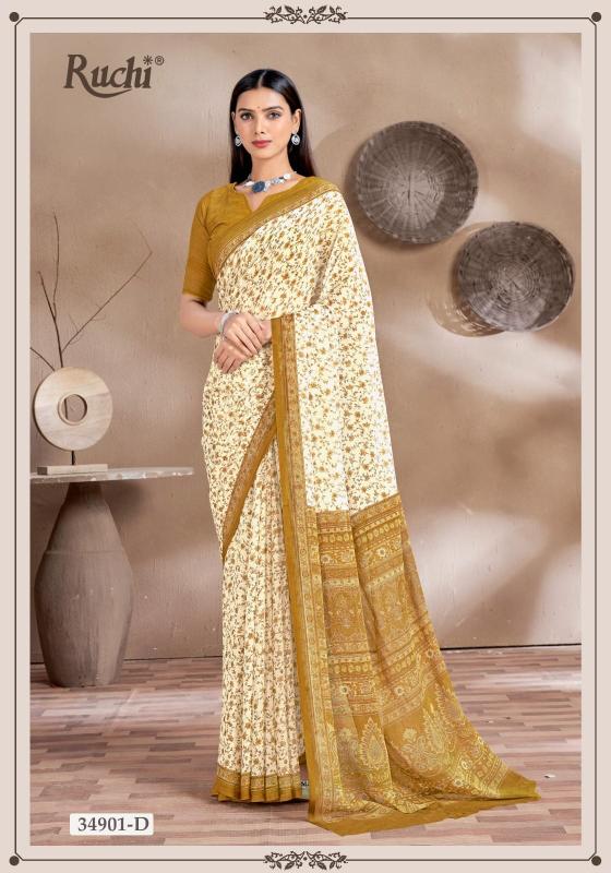 Ruchi Star Chiffon 161 Saree suppliers in Bangalore