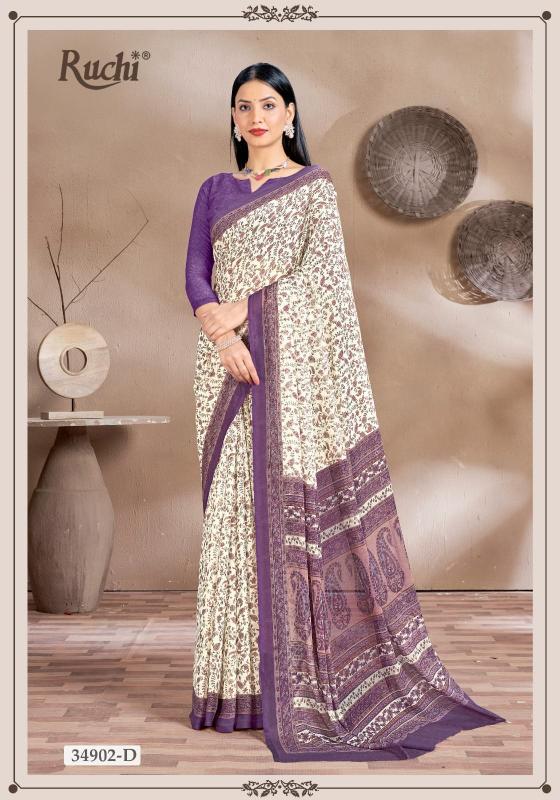 Ruchi Star Chiffon 161 Saree suppliers in Bangalore