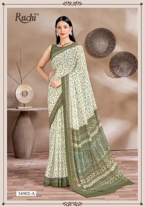 Ruchi Star Chiffon 161 Saree suppliers in Bangalore