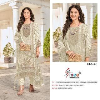 Shree fab KT - 243 Wholesale fashion Salwar Kameez