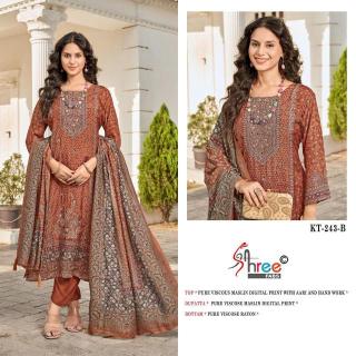 Shree fab KT - 243 Wholesale fashion Salwar Kameez