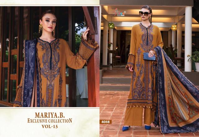 Shree fab maria b exclusive collection vol-15 Wholesale salwar suit suppliers in Delhi