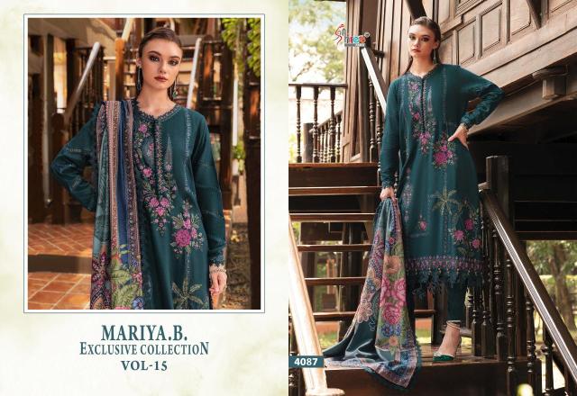 Shree fab maria b exclusive collection vol-15 Wholesale salwar suit suppliers in Delhi