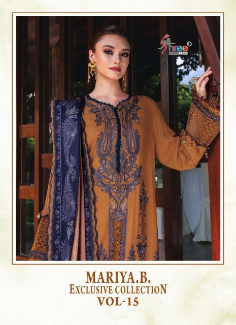 Shree fab maria b exclusive collection vol-15 Wholesale salwar suit suppliers in Delhi