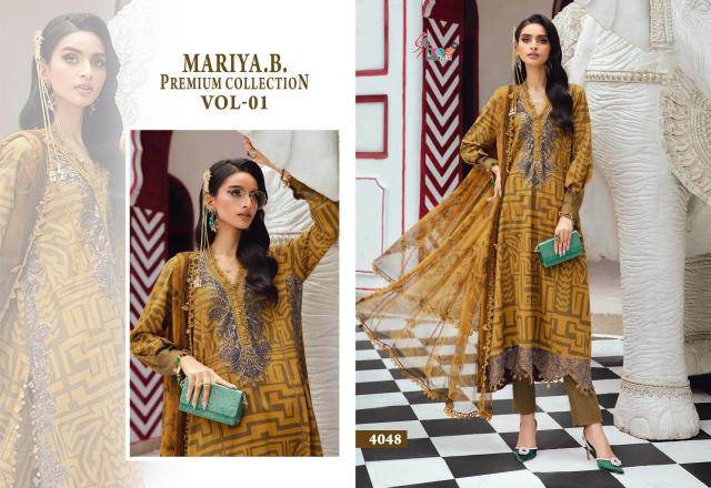 Shree fab mariya b premium collection vol-1 pakistani suits wholesalers online