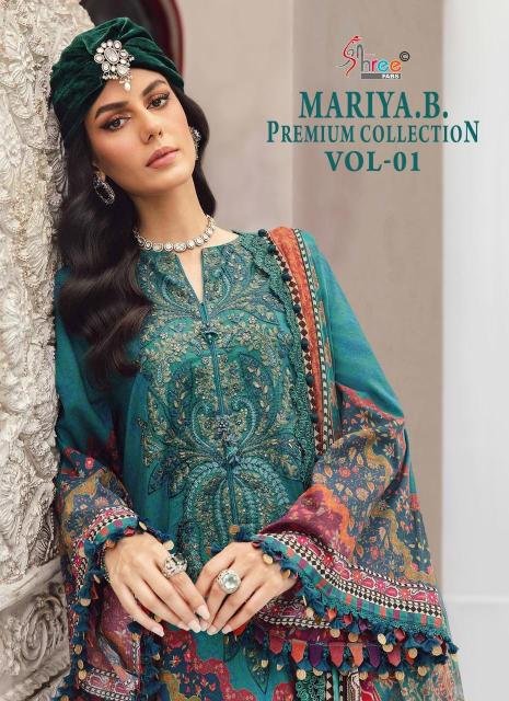Shree fab mariya b premium collection vol-1 pakistani suits wholesalers online
