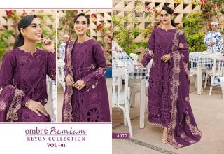Shree fab ombre premium reyon collection vol-1 Salwar Kameez manufacturers in Kolkata
