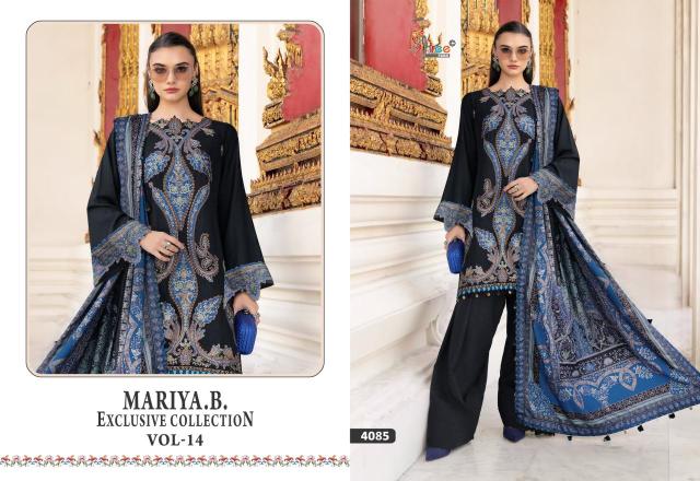 Shree fabs maria b exclusive collection vol-14 Latest Salwar Kameez Collection Wholesalers