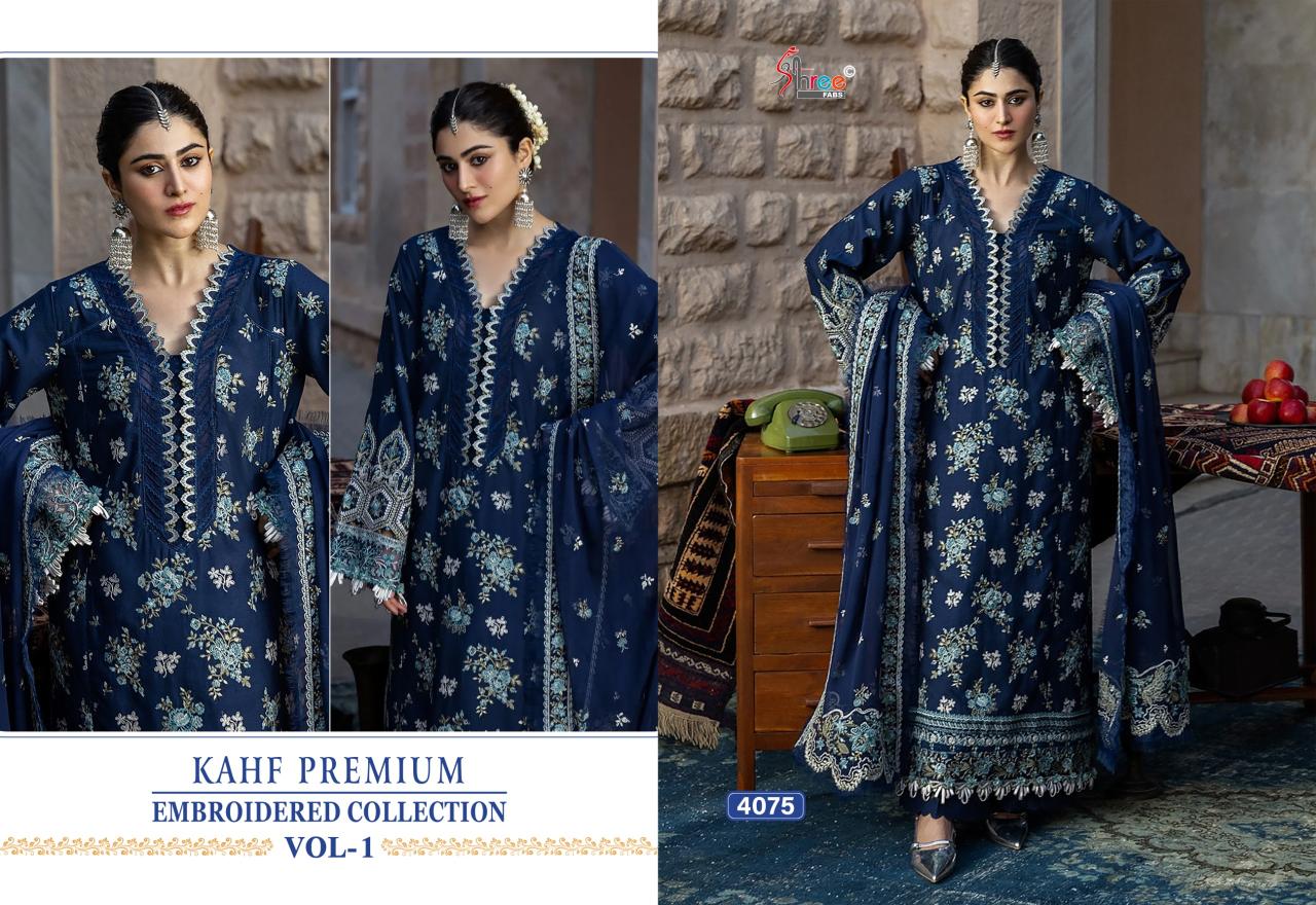 Shree Kahf Premium Embroidered Collection Vol 1 Wholesale Salwar Kameez Supplier in india